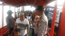 Polres Tanjungpinang Razia Penumpang yang Tiba di Pelabuhan SBP